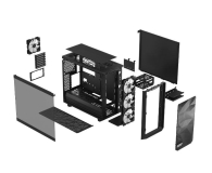 Fractal Design Meshify 2 RGB Black TG Light tint - 1053259 - zdjęcie 8